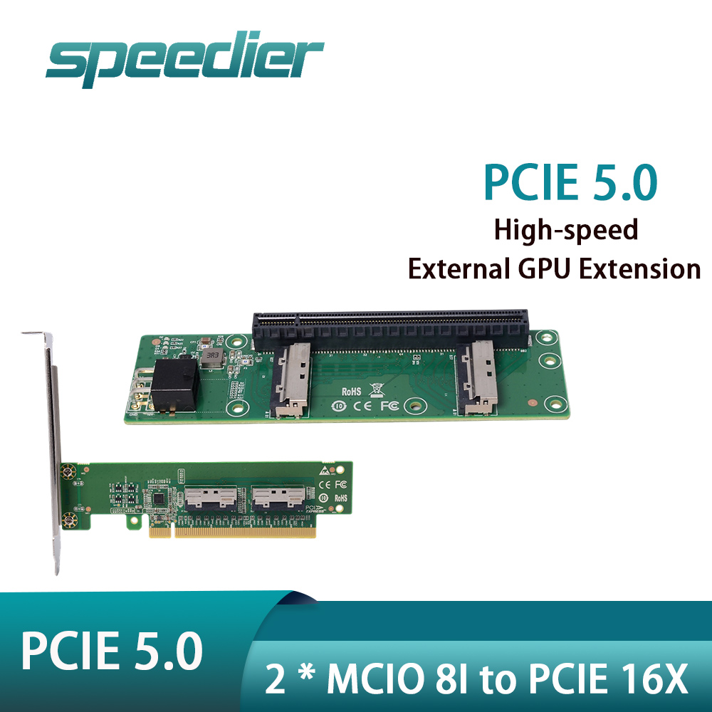 สายต่อขยายการ์ดจอภายนอก PCIe 5 - Pcie 5.0 Gpu Riser Cable บทวิจารณ์และราคา