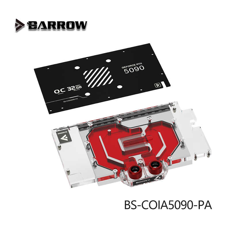 บล็อกน้ำ GPU รุ่น Barrow BS-CO - Rtx 5090 32Gb บทวิจารณ์และราคา